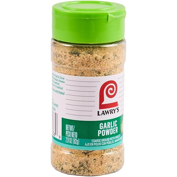 Lawry’s Coarse Ground with Parsley Garlic Powder, 2.9 oz