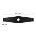 thumbnail image 1 of Blade Manganese Steel Brush Cutter 2 Tooth Blade Lawn Mower Blade Replacement Accessories, 1 of 8