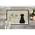 thumbnail image 2 of Carolines Treasures BB2538MAT Christmas Presents Between Friends Giant Schnauzer Indoor or Outdoor Mat, 18 x 0.25 x 27 in., 2 of 2