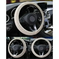 thumbnail image 2 of 38CM Ice Car Auto Silk Steering Wheel Cover Anti-slip Wheel Protector, 2 of 10