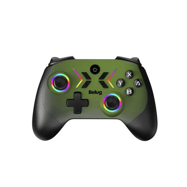 Control Inalámbrico Gamepad Para Nintendo Switch Joystick Belug Verde