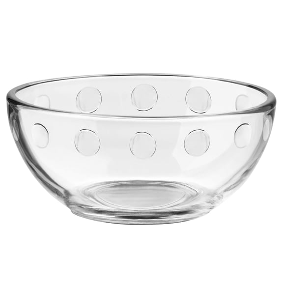 Tazon Crisa de Vidrio Diseño Reno Transparente