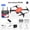 E-6E-clearacne, variant on PpgejGEK K3 Folding UAV Drone 4K Dual Camera Quadcopter HD Aerial Photography 25x20x5.5cm 9.84x7.87x2.17in Foldable Design WiFi FPV Altitude Hold 15mins Flight Time