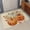 Pumpkin Orange Beige, variant on Small Door Mat Indoor Outdoor 15.7"x23.6",Orange White Pumpkins Fall Absorbent Non Slip Entry Rug,Maple Leaf Harvest Rustic Low Profile Welcome Mat for Front/Side Door Apartment Entrance Bathroom