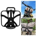 thumbnail image 4 of Folding Bike Carrier Bracket Cargo Pannier Keeper Front Bag Holder Rack Black 30x25cm, 4 of 9