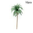 thumbnail image 2 of SPRING PARK 10Pcs Mini Artificial Coconut Palm Trees Model Toys DIY Landscape Layout Accessory 8cm, 2 of 7