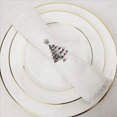 thumbnail image 3 of Juego de 24 Anillos para Servilletas de árbol de Navidad, para Bodas, Día de Acción de Gracias, Reuniones Familiares, Fiesta de Cumpleaños (Plata), 3 of 5