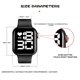 thumbnail image 2 of XR4563 Multifuncional LED-Electrónico Mujeres Hombres Reloj de pulsera 50M Impermeable Elegante Deporte, 2 of 8