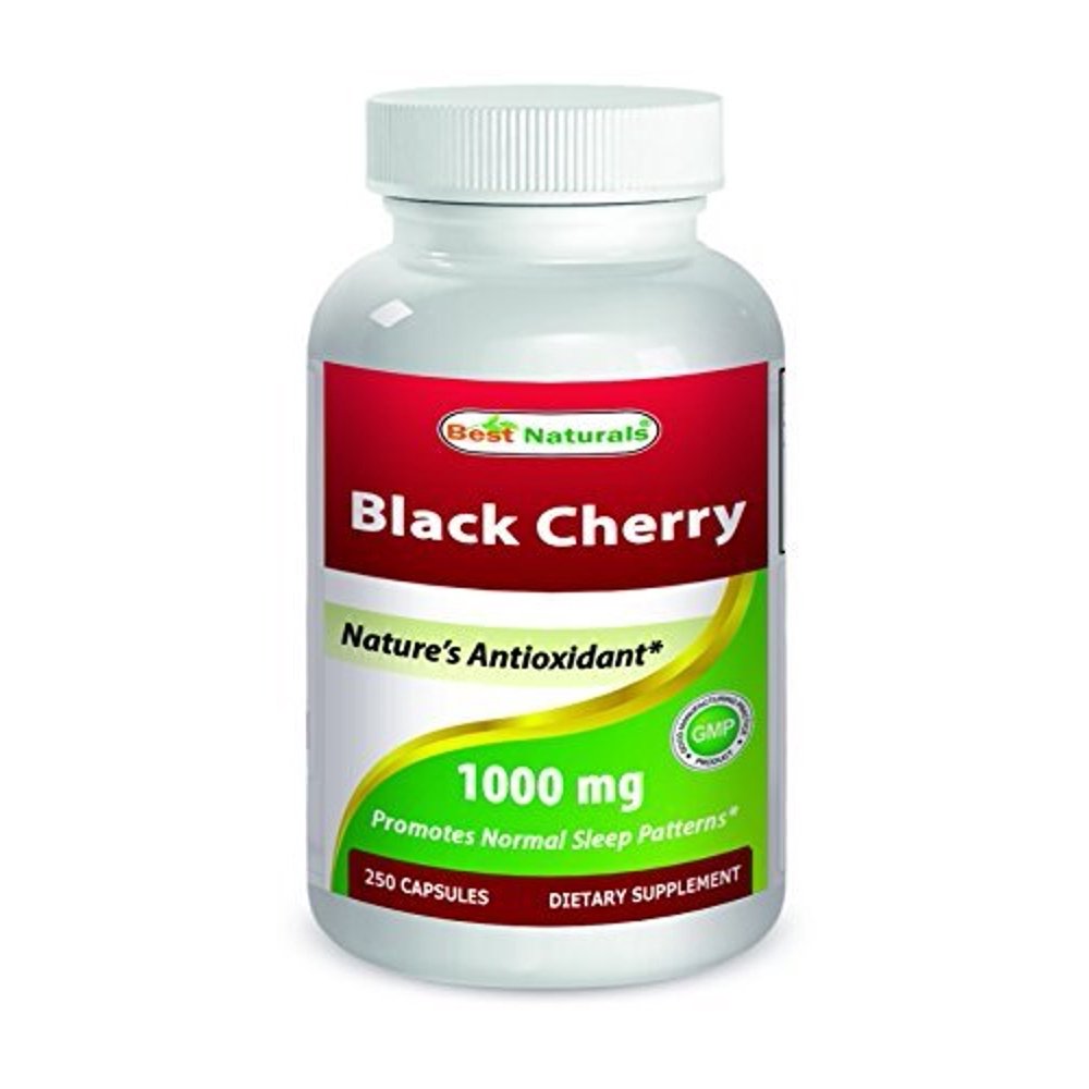 Best Naturals Black Cherry 1000 Mg Capsule, 180 Count