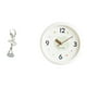 thumbnail image 1 of Figura de escritorio,Estatua de bailarina de ballet,adorno de escritorio para decoración del hogar,Reloj de pared,Reloj de pared decorativo,moderno y elegante,Reloj de pared redondo, 1 of 8
