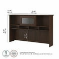 thumbnail image 6 of Pemberly Row Modern 60W Hutch in Modern Walnut - Engineered Wood, 6 of 7
