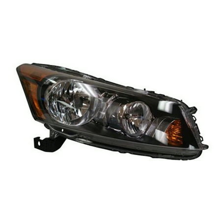 Honda Accord Headlight Assembly - 2008-2012 Honda Accord Sedan Aftermarket Passenger Side Front Head Lamp Assembly 33100TA0A01-V