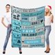 thumbnail image 4 of LHSHID Personalzied Blanket 21st Birthday Gifts Blanket for Men Women Happy 21st Birthday Decorations 21 Birthday Gift Ideas for Women Friend Sister 30"x40", 4 of 4