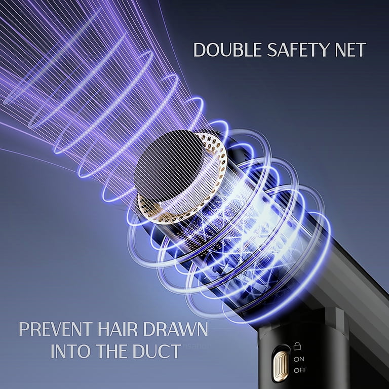 SKIMI Ionic Hair Dryer, 1600W Lightweight Blow Dryer with Diffuser