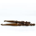 thumbnail image 2 of Designer's Curvy Smooth & Rich Beautiful Rosewood Crochet Hook with Premium Wood Finish | Knitting & Crochet Accessory| Arts & Crafts | Nagina International (Size H-8 (5-mm)), 2 of 2