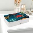 thumbnail image 6 of Turtle PU Leather Jewelry Box Organizer with Removable Compartment - Portable Decorative Jewelry Boxes, 6 of 6