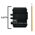 thumbnail image 5 of PYLE PFA200 - Home Mini Audio Amplifier - 60W Portable Dual Channel Surround Sound HiFi Stereo Receiver w/ 12V AC Adapter, AUX, MIC IN, Supports Smart Phone, iPhone, iPod, MP3 For 2-8ohm Speakers, 5 of 11