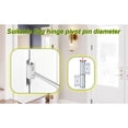 thumbnail image 7 of Door Hinge Adjustment Tool,Hinges Gap Adjusting Wrench,Double-Head Hinge Repair Tool,Metal Door Hinges Adjustment Tool,Heavy-Duty Door Hinge Repair Tool ,Ergonomic Design for Easy Repair,(B), 7 of 7