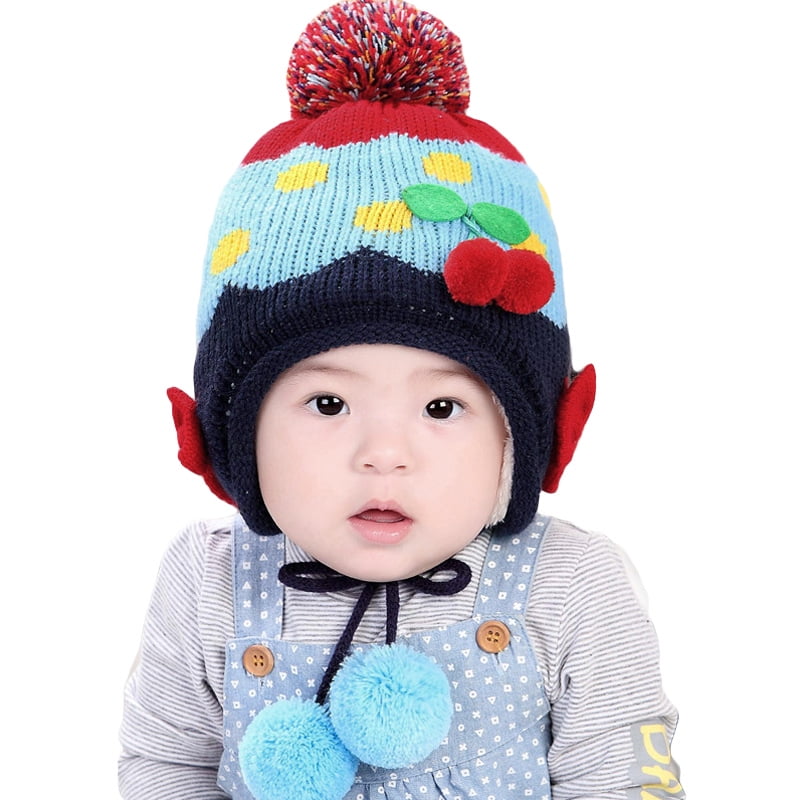 baby kids earflap hat