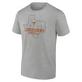 thumbnail image 2 of Men's Heather Gray Texas Longhorns State Field T-Shirt, 2 of 3