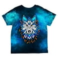 thumbnail image 2 of Totem Wolf is my Spirit Animal All Over Toddler T Shirt Multi 2T, 2 of 2