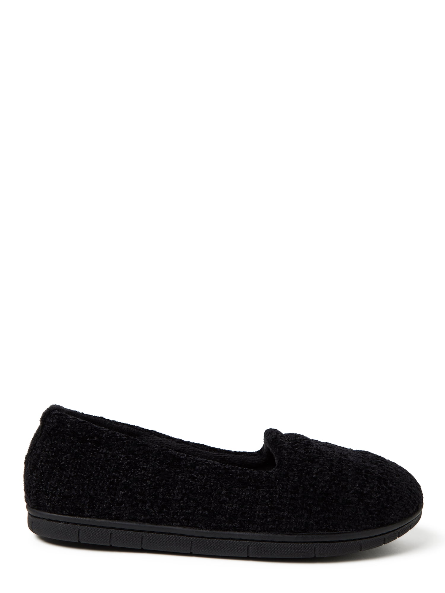 DF by Dearfoams Women's Chenille Closed Back with Embroidery Slippers