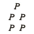 thumbnail image 1 of relayinert Durable And Rustproof Metal House Number Plaque Impeccable Door Decoration Easy To Install Metal Letters House Numbers B17--P 5Set, 1 of 6