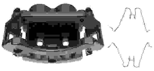 ACDelco 18FR2446 Reman Friction Ready Non-Coated Disc Brake Caliper