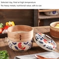 thumbnail image 5 of Japanese Casserole Pot With Bamboo Steamer Basket, Soup Stew For Cooking, Clay Pot, Stew Pan, Even Heating Ceramic Casserole Clay Pot, 5 of 5
