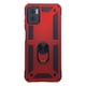 thumbnail image 1 of Funda Uso Rudo Cely Vesmir con Anillo Magnético Para Motorola E22 Rojo Más 2 Micas de Cristal, 1 of 5