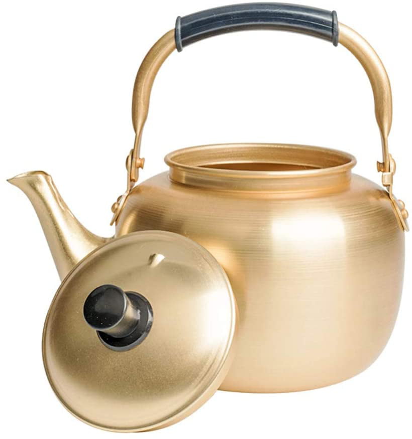 HEMOTON 2L Whistling Tea Kettle Stainless Steel Stovetop Whistling Tea Pot Whistle Kettle Hot Water Teapots for Home Restaurant 