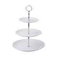 thumbnail image 4 of Soporte para Postres Perfecl Soporte para Pasteles 3 Niveles Estilo Europeo, 4 of 8
