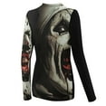 thumbnail image 5 of Terrifier Women's Sunscreen Shirt Long Sleeve Workout Tops Crewneck Soft Comfy Tees Casual T-Shirt S, 5 of 7