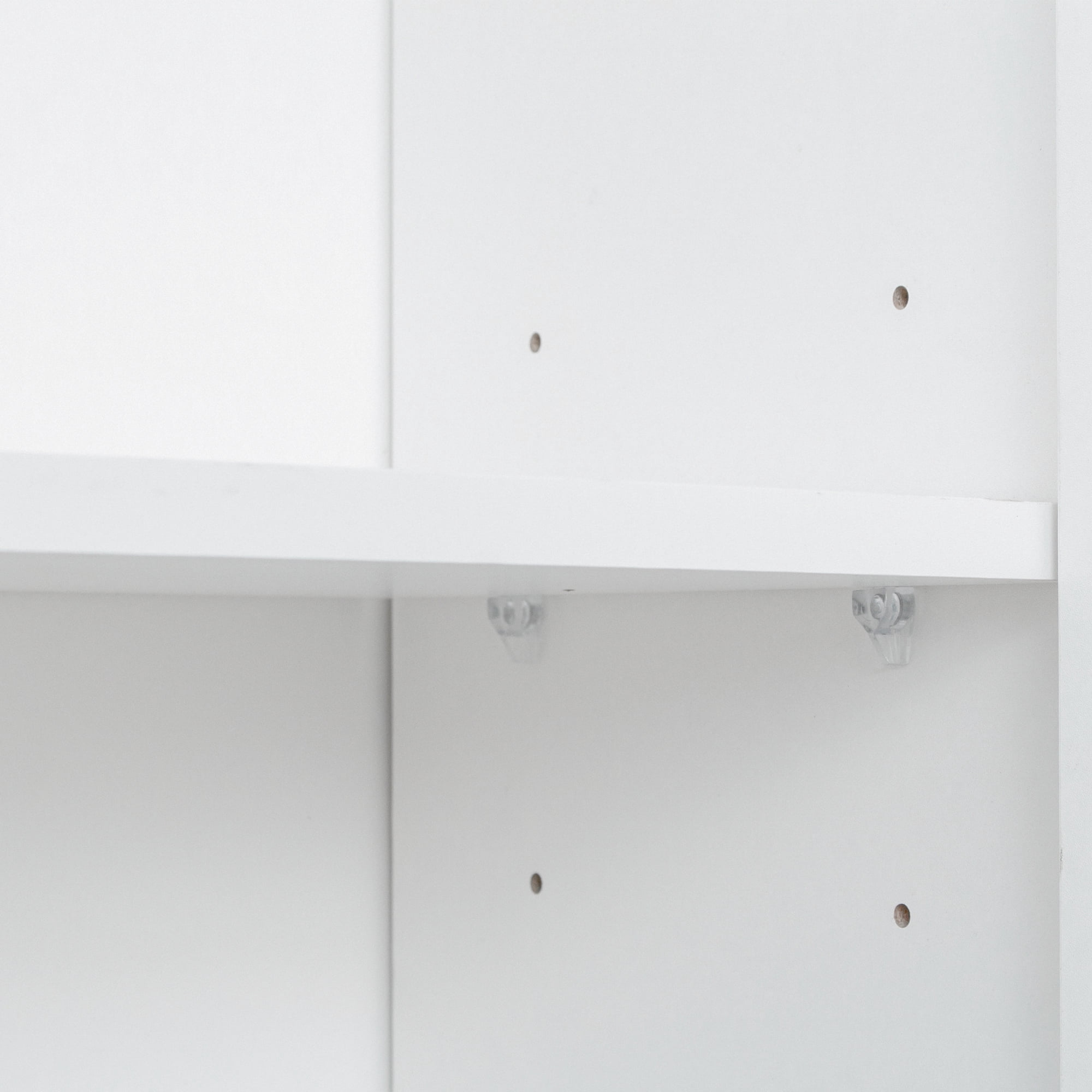 Mintazer 70.8" Tall Kitchen Pantry Cabinet with Open Shelf, Freestanding Food Storage Cabinet with Drawer & 6 Doors for Hallway Living Room Kitchen, White