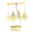 thumbnail image 1 of Aromatherapy Candle Holder Girl'S Heart Golden Revolving Lantern Revolving Dinner Atmosphere Arrangement, 1 of 4