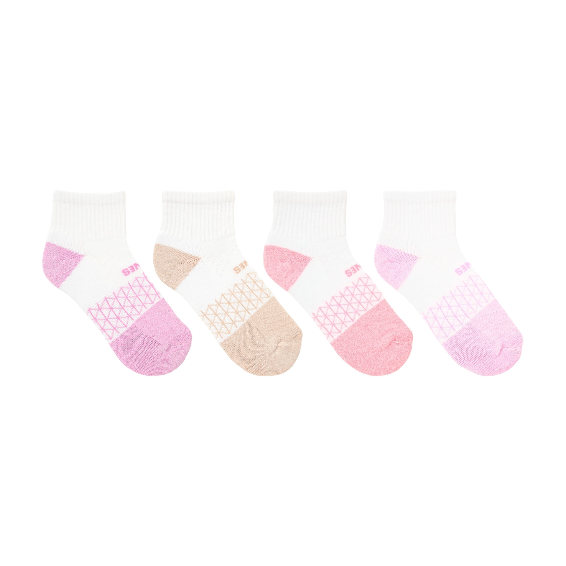 Hanes Women's Absolute Comfort Ankle Socks, 4 Pack, Size 5-9