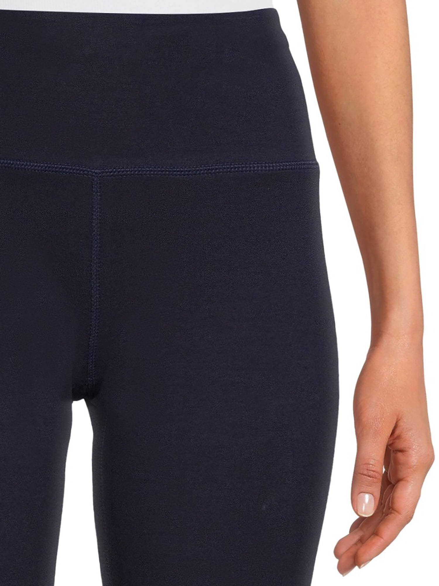 Athletic Works Women's Active Fit and Flare 22" Capri Pants, Sizes S-XL