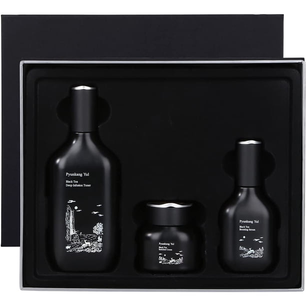Set de regalo para el cuidado de la piel Pyunkang Yul Calming Toner Serum Cream