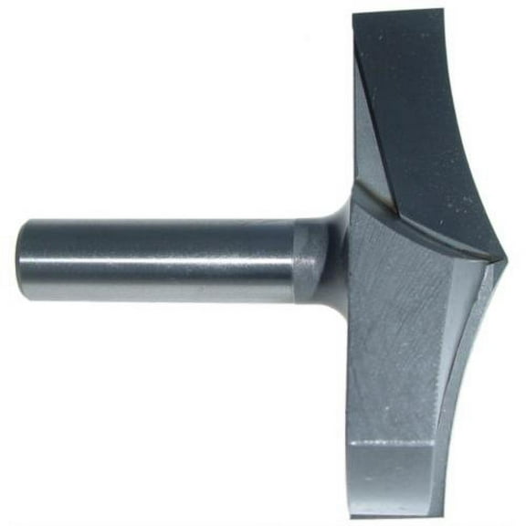 Magnate 7586 Rope Molding Router Bit - 3" Cutting Diameter, 2" Shank Length, 1/2" Shank Diameter, 3-3/16" Radius, 3/8" Profile Height