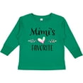thumbnail image 3 of Inktastic Mimi's Favorite- Heart Grandchild Boys or Girls Long Sleeve Toddler T-Shirt, 3 of 5