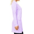 thumbnail image 2 of Women's Casual Long Sleeves Side Pockets Solid Cardigan, 2 of 3