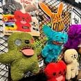 thumbnail image 5 of Fugg*ler Divertidos juguetes de peluche o llaveros de monstruos feos Kawaii Fuggler Conejos de peluche lindos..., 5 of 5