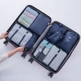 thumbnail image 3 of CSChome Travel Storage Bag Foldable Suitcase Organizer 8Pcs/Set Multi Sizes Travel Organizer Drawstring Wash Travel Clothes Storage Travel, 3 of 7