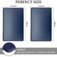 thumbnail image 2 of Fmxomd Anti Fatigue Floor Mat - 1/2 Inch Cushioned Kitchen Mats - Comfort, Stain Resistant, Non-Slip Bottom Cushion for Standing Desk, Office, Garage Floor (17.3"x28", Blue), 2 of 7
