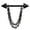 Black, variant on jiaroswwei 1Pc Fashion Multilayer Chain Drop Nipple Bar Ring Barbell Body Piercing Jewelry