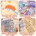 thumbnail image 4 of Sticker Scene Book MHBEW DIY 3D Collecting, juego de 20, más de 1500 pegatinas, 4 of 6