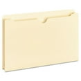 thumbnail image 2 of Deluxe Manila File Jackets With Reinforced Tabs, Straight Tab, Legal Size, Manila, 50/box | Bundle of 5 Boxes, 2 of 2