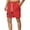 Red@GC@, variant on CONZONE Mens Casual Shorts Elastic Waist Drawstring Summer Shorts for Men Dinosaur Graphic Lightweight Loose Fit Workout Gym Shorts With Pockets