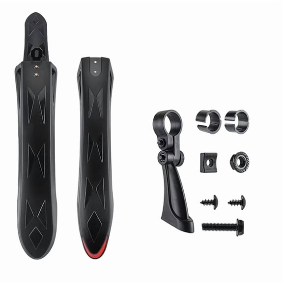 Bicycle Mudguards for 26-27.5 Inch Bikes,Universal Fit Reflective Bike Splash Guards,Mud Flap for Enhanced Riding Safety