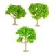 thumbnail image 5 of 3 árboles en miniatura para paisaje, árbol en miniatura para paisajes en miniatura, ferrocarril, bricolaje. arboles verdes, 5 of 9